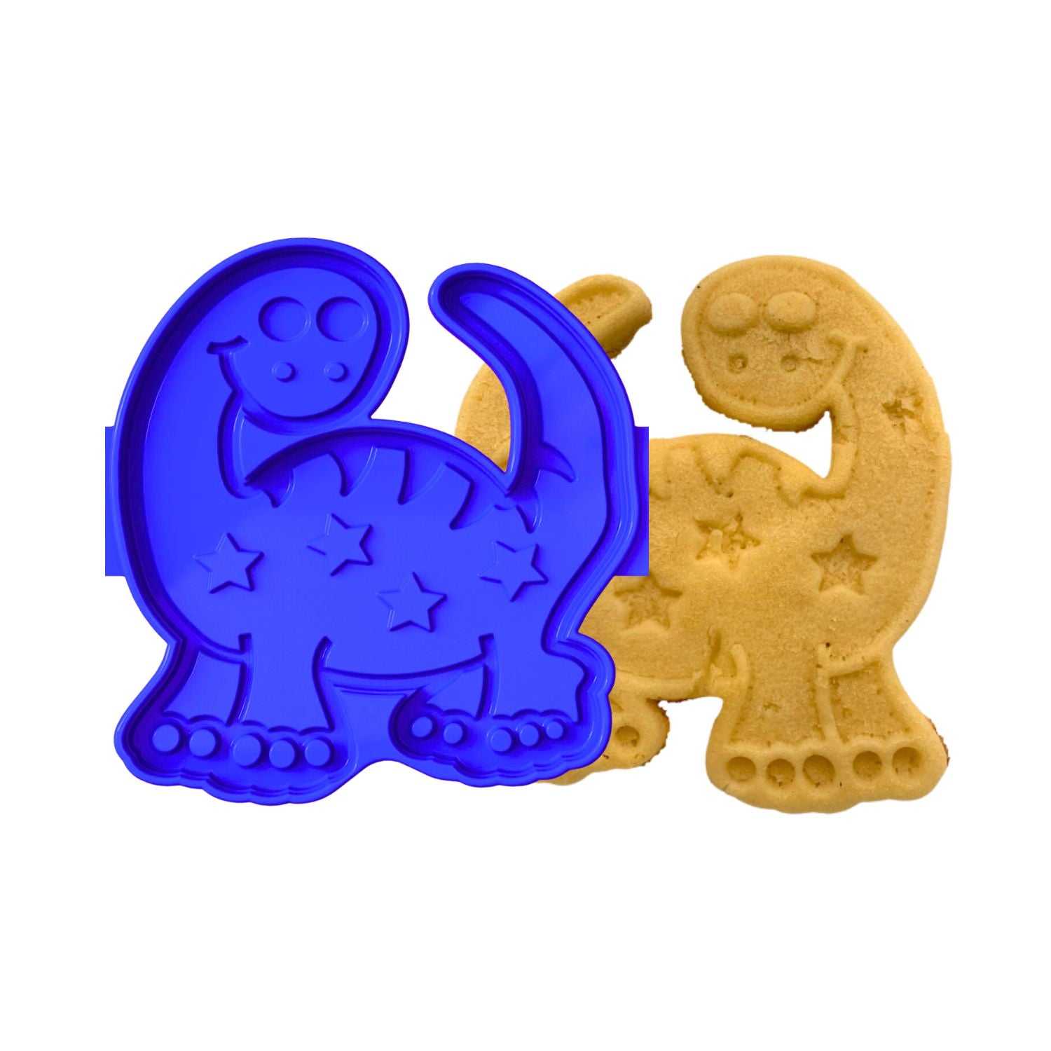 4 Dinosaur Shape Silicone Mold DIY Kitchenware [look at these