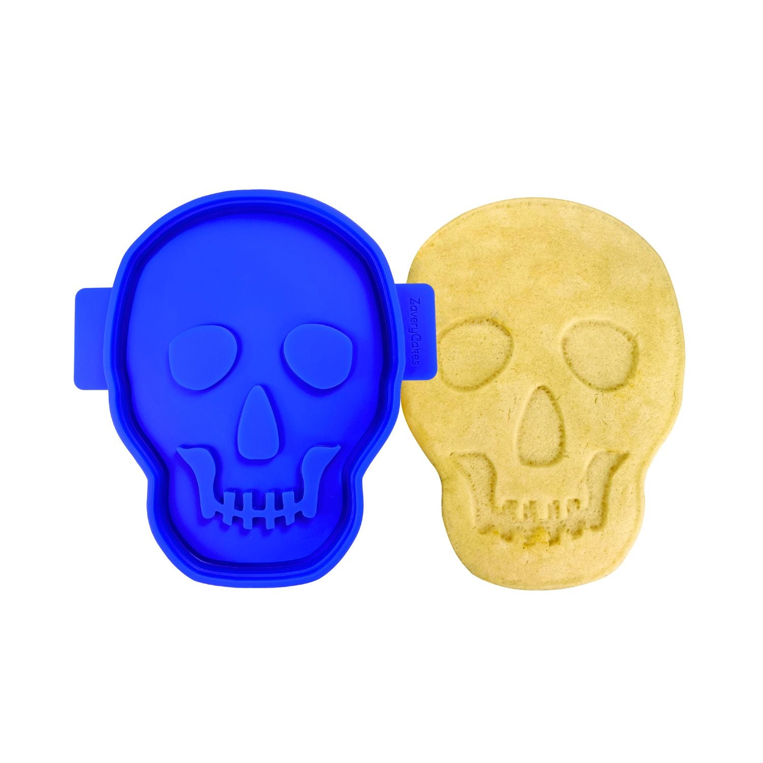 skull with butterfly and flowers} Silicone Mold – Frazier's Little Shoppe